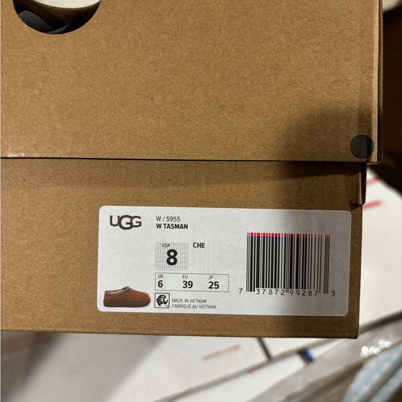 Brand New Ugg Tasman Slipper Chestnut Women Shoe Size 6 - 10 Same Day Shipping - Picture 11 of 13